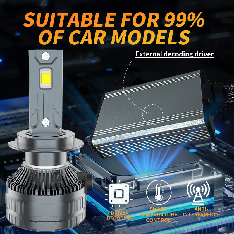 130W LED Car Headlight Bulbs – 2 Pack